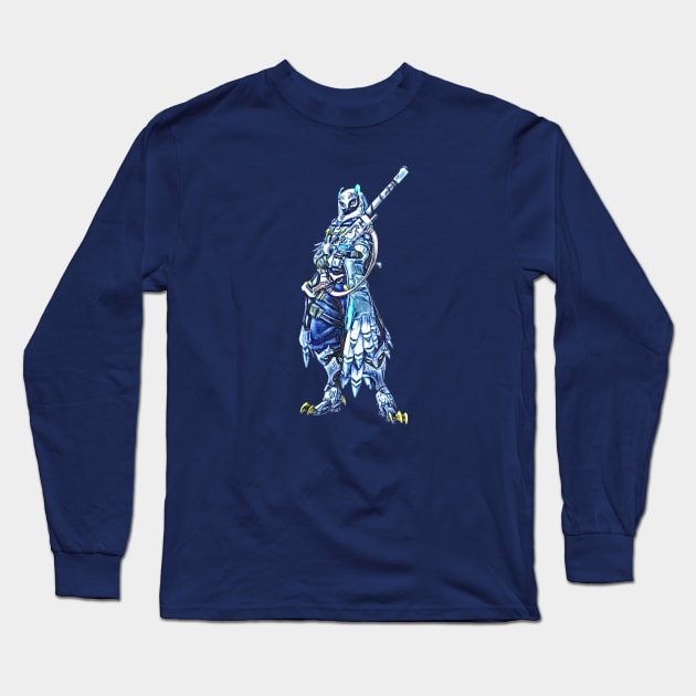 Overwatch Ana, Snow Owl Long Sleeve T-Shirt by Green_Shirts